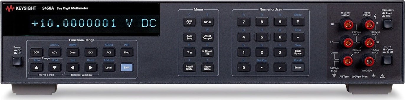 3458A 8.5-Digit Digital Multimeter